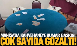 Manisa'da Kahvehaneye Kumar Baskını: Çok Sayıda Gözaltı