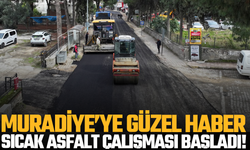 Muradiye'ye güzel haber: Mahallede asfaltlama çalışması başladı