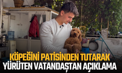 Gündem olan 'pati tutma' görüntüsüne yapılan eleştirilere sahibinden yanıt