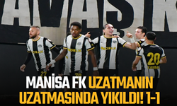 Manisa FK uzatmanın uzatmasında yıkıldı! 1-1