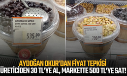 Aydoğan Okur’dan fiyat tepkisi: Üreticiden 30 TL’ye al, markette 500 TL’ye sat!