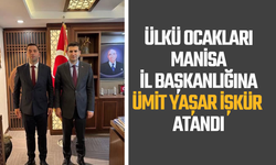 Ülkü Ocakları Manisa İl Başkanlığına Ümit Yaşar İşkür Atandı