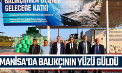 Manisa'da balıkçının yüzü güldü