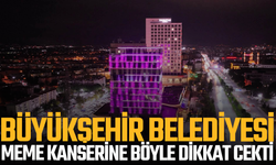 Manisa Büyükşehir Belediyesinden Meme Kanserine böyle dikkat çekti
