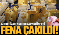 Altın fiyatları fena çakıldı