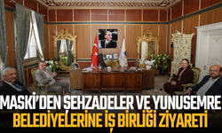 MASKİ’den Şehzadeler ve Yunusemre Belediyelerine İş Birliği Ziyareti
