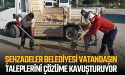 Şehzadeler’de Belediye Ekipleri Sahada Hız Kesmiyor