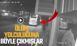 Manisa’daki 11 kişinin öldüğü kazada otobüsün Bursa’dan ayrıldığı anlar kamerada