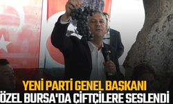 Özgür Özel Bursa'da çiftçilere seslendi