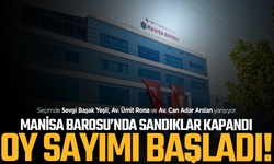 Manisa Barosu’nda Sandıklar Kapandı: Oy Sayımı Başladı
