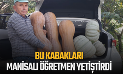Bu kabakları Manisalı öğretmen yetiştirdi