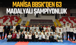 Manisa BBSK’den 63 madalyalı şampiyonluk