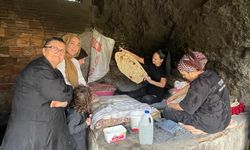 Şentürk Kadınlarla Tandır Ekmeği pişirdi