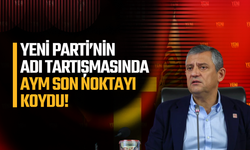 Yeni Parti'nin ismi değişmeyecek!