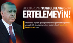 Cumhurbaşkanı Erdoğan deprem gerçeğini hatırlattı: İstanbullulara çağrı yaptı