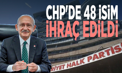 CHP'de 48 isim ihraç edildi