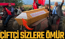 Sarıgöl'de düzenlenen üzüm mitinginde çifçi böyle isyan etti