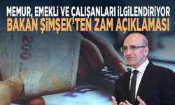 Memur, emekli ve çalışanları ilgilendiriyor... Bakan Şimşek’ten zam açıklaması