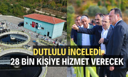 Dutlulu inceledi, 28 bin kişiye hizmet verecek