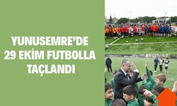 Yunusemre'de 29 Ekim coşkusu futbolla taçlandı