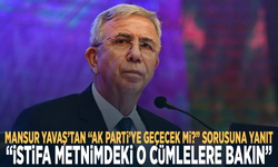 Mansur Yavaş’tan “AK Parti’ye geçecek mi?” sorusuna yanıt: “İstifa metnimdeki o cümlelere bakın”