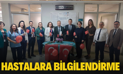 Hastalara karanfilli bilgilendirme