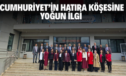 Cumhuriyetin 103. yılına özel hazırlanan hatıra köşesine yoğun ilgi