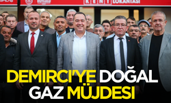 Demirci'ye doğal gaz müjdesi: Bekleme kararı geri çekiliyor