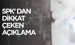SPK’dan dikkat çeken açıklama