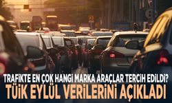 Trafikte en çok hangi marka araçlar tercih edildi? TÜİK eylül verilerini açıkladı