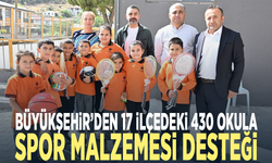 Büyükşehir’den 17 ilçedeki 430 okula spor malzemesi desteği