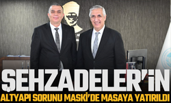 MASKİ'ye önemli ziyaret: Şehzadeler'in altyapısı masaya yatırıldı