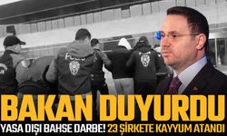 Bakan Gürlek duyurdu: 23 şirkete kayyım atandı