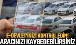 Araç sahipleri e-Devlet'inizi kontrol edin: Aracınızı kaybedebilirsiniz!