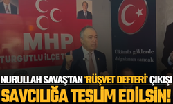 Manisa'da 'Rüşvet Defteri' tartışması büyüyor: Savaş’tan açıklama geldi!