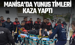 Manisa'da Yunus Timleri kaza yaptı