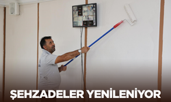 Şehzadeler Belediyesinden kamu binalarına bakım çalışması