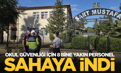 Manisa’da okul güvenliği için 8 bine yakın personel sahaya indi