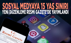 Sosyal medyaya 15 yaş sınırı....Yeni düzenleme Resmi Gazete'de yayımlandı