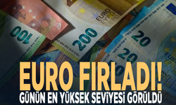Euro fırladı! Günün en yüksek seviyesi görüldü