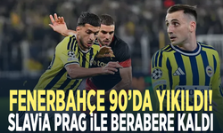 Fenerbahçe 90’da yıkıldı! Slavia Prag ile berabere kaldı