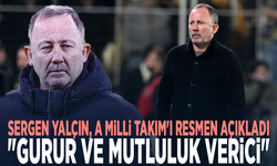 Sergen Yalçın, A Milli Takım'ı resmen açıkladı: "Gurur ve mutluluk verici"