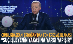 Cumhurbaşkanı Erdoğan’dan fon krizi açıklaması: “Suç işleyenin yakasına yargı yapışır”