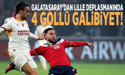 Galatasaray’dan Lille deplasmanında 4 gollü galibiyet!