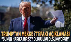 Trump'tan Mekke İttifakı açıklaması: "Bunun harika bir şey olduğunu düşünüyorum"