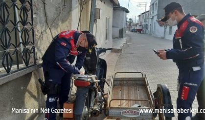 Aydın'da çalınan motosiklet Manisa’da bulundu