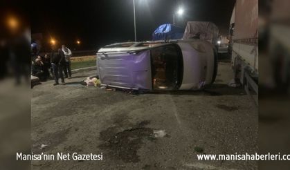Manisa’da trafik kazası! 5 yaralı