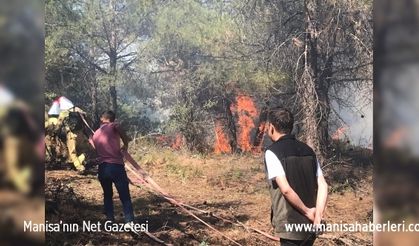GÖRDES YANGINIYLA İLGİLİ VALİLİKTEN AÇIKLAMA 