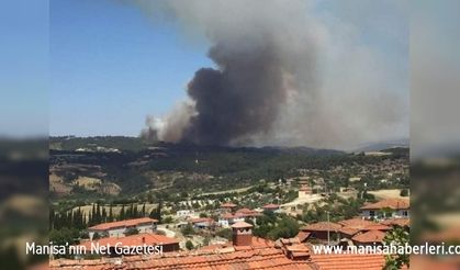 Manisa’daki orman yangınına takviye ekipler gönderildi