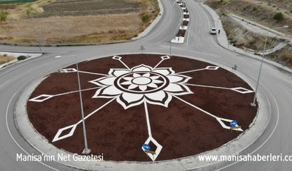 Soma’nın caddeleri nakış gibi işlendi